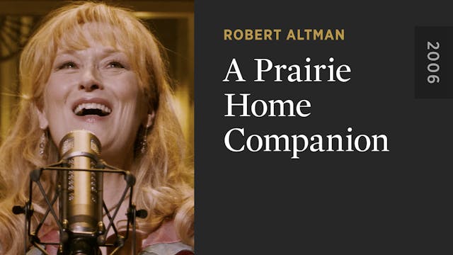 A Prairie Home Companion