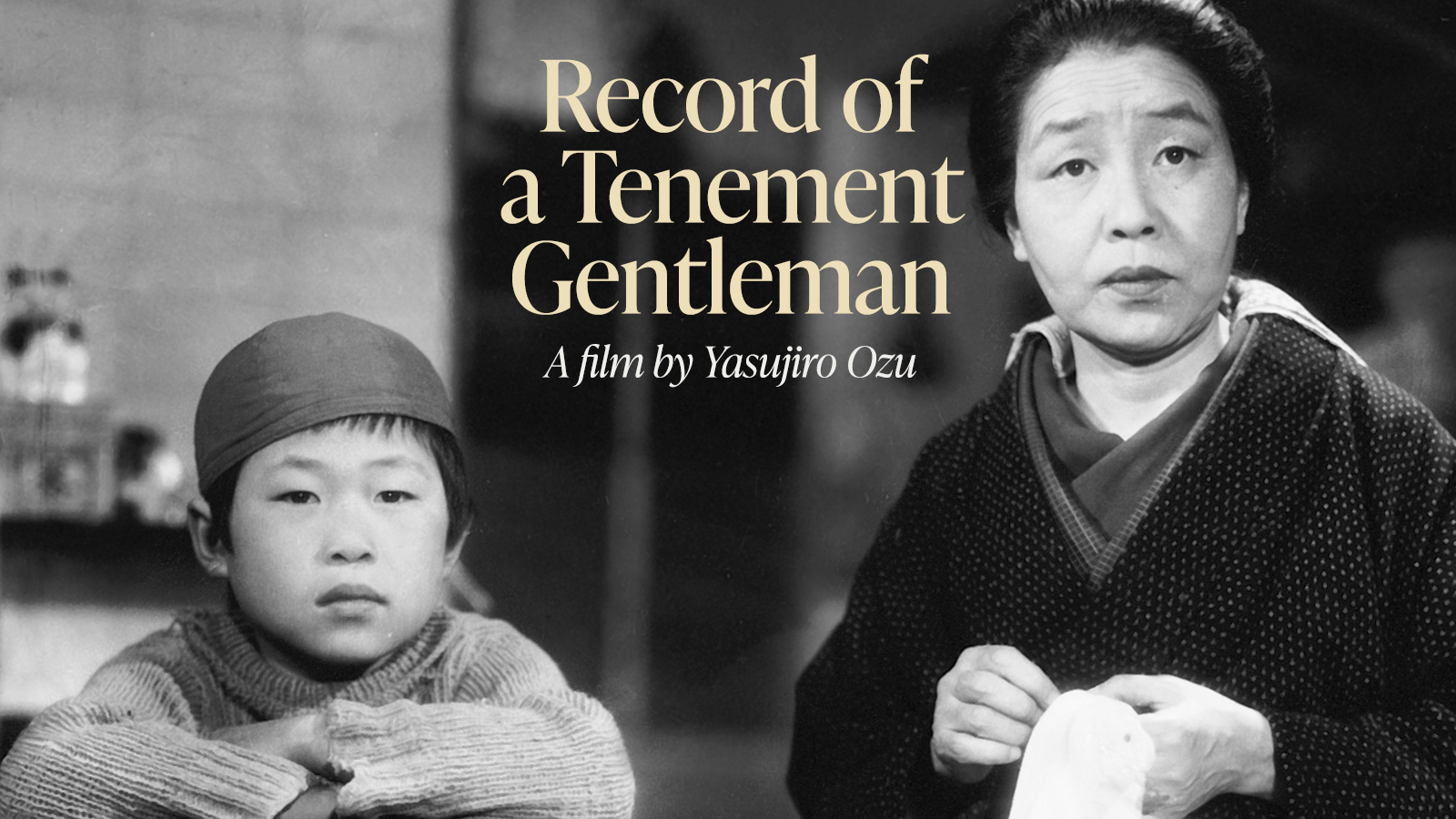 Record of a Tenement Gentleman