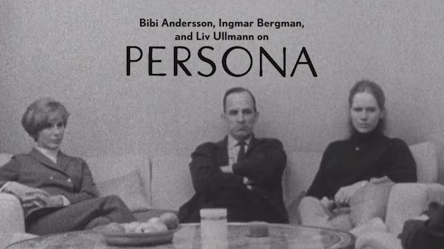 Bibi Andersson, Ingmar Bergman, and L...