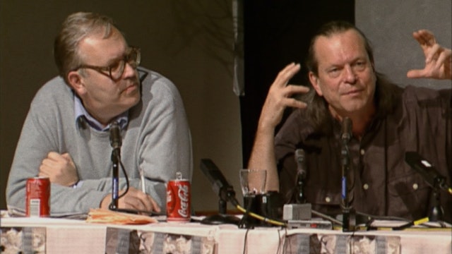 Terry Gilliam and Peter von Bagh, 1998