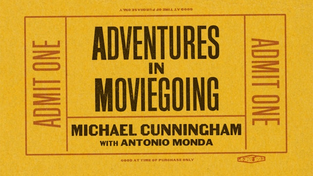Michael Cunningham in Conversation
