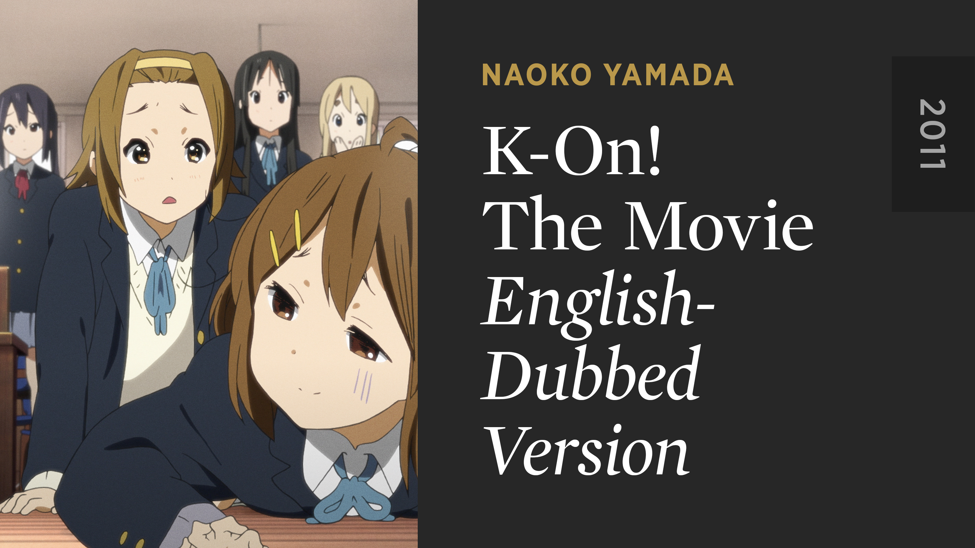 K-ON! THE MOVIE: English-Dubbed Version