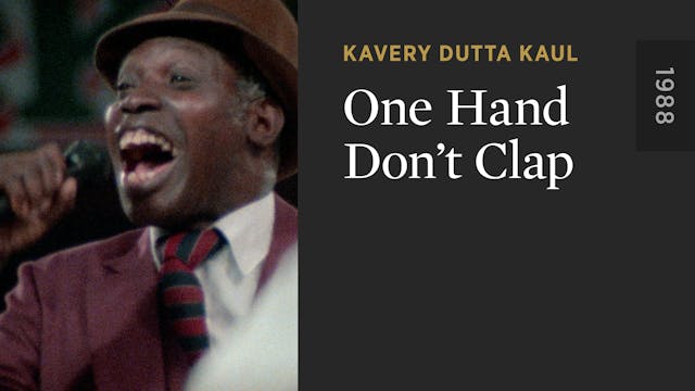 One Hand Don’t Clap