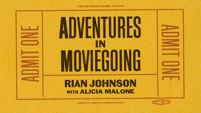 Rian Johnson in Conversation