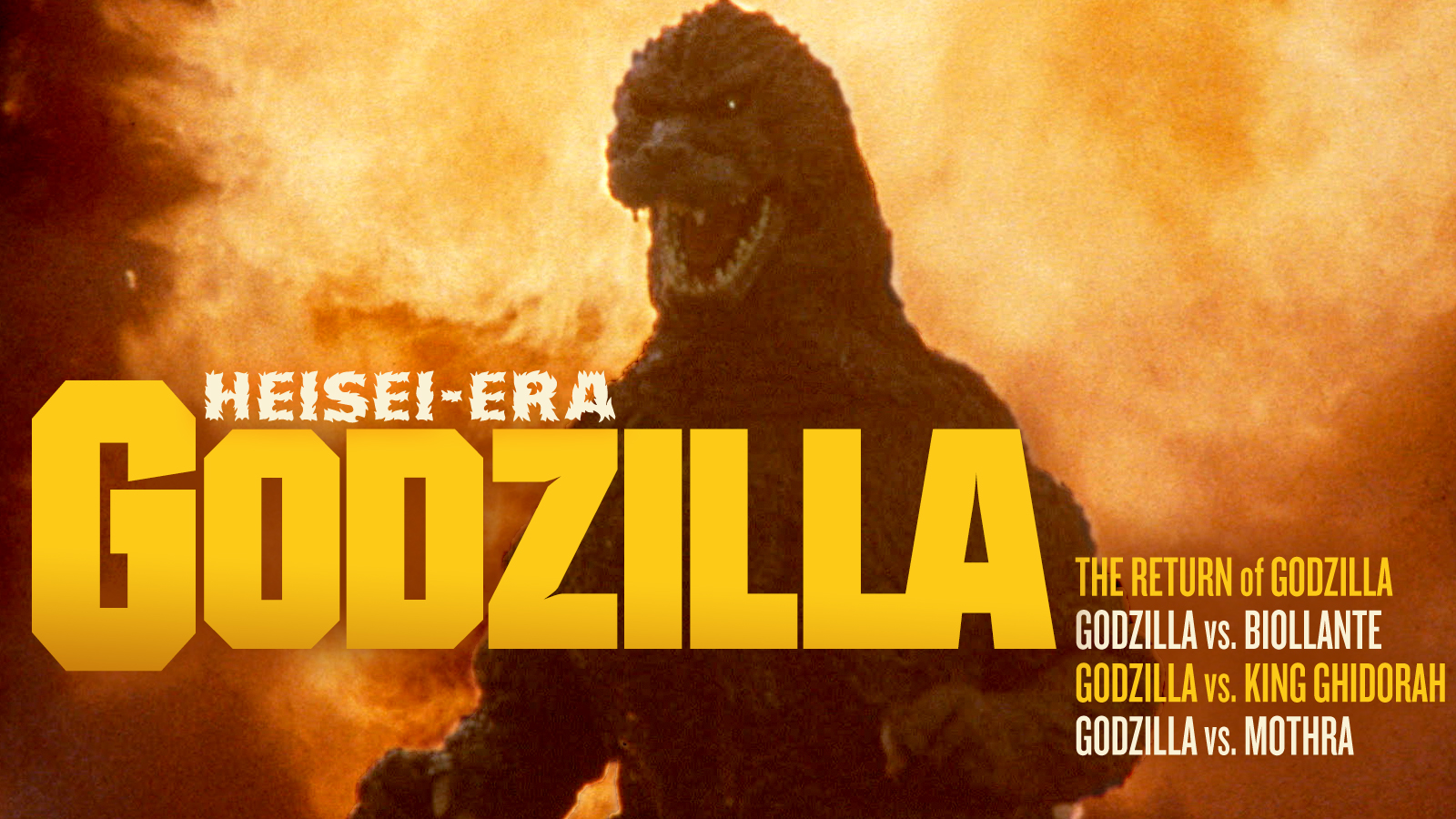 Heisei-Era Godzilla - The Criterion Channel