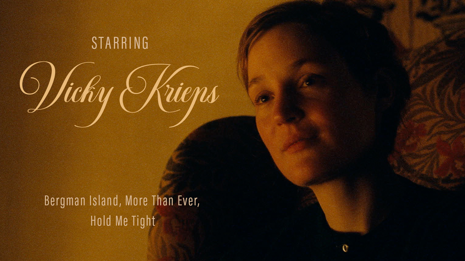 Starring Vicky Krieps