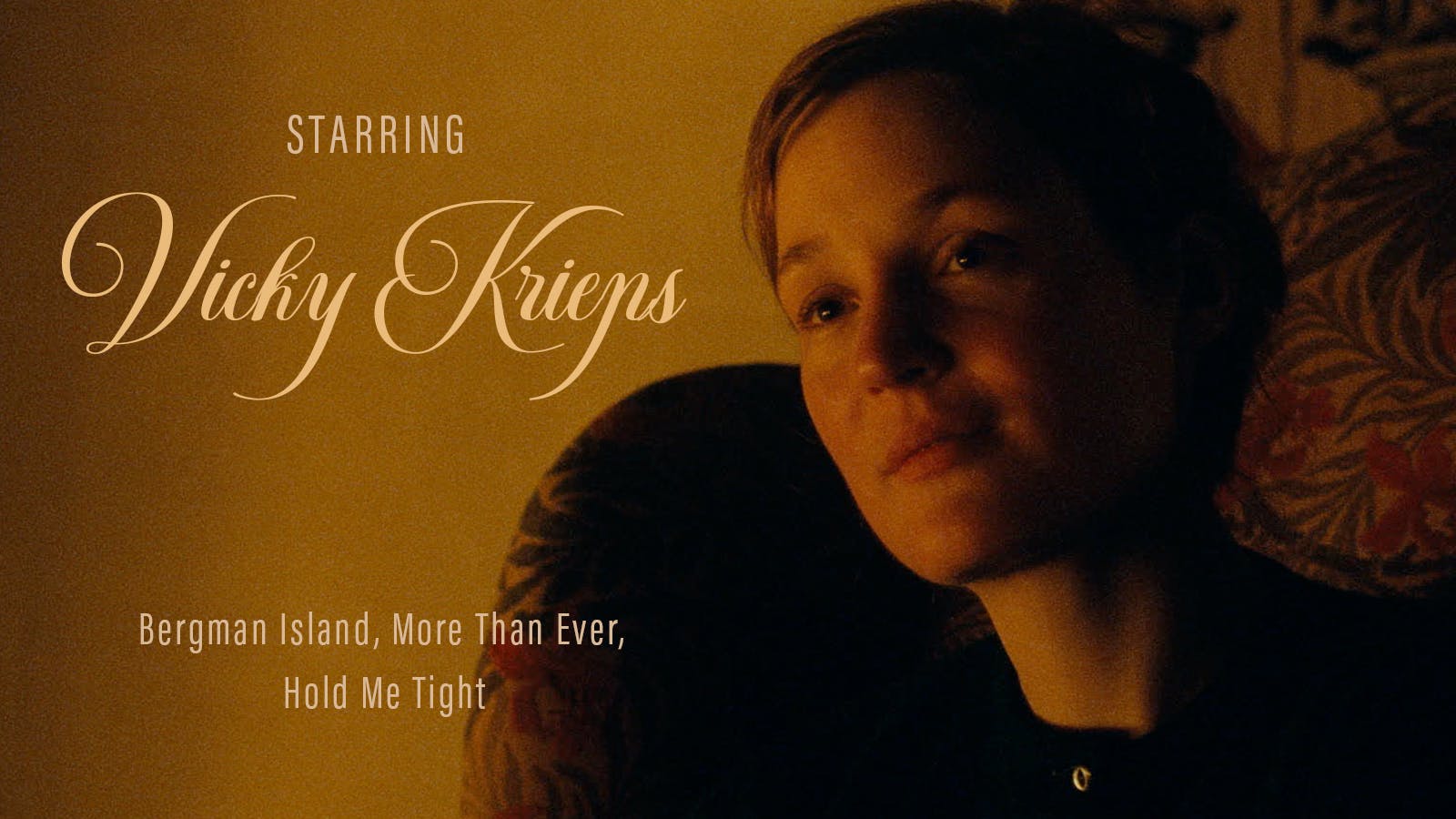 Starring Vicky Krieps