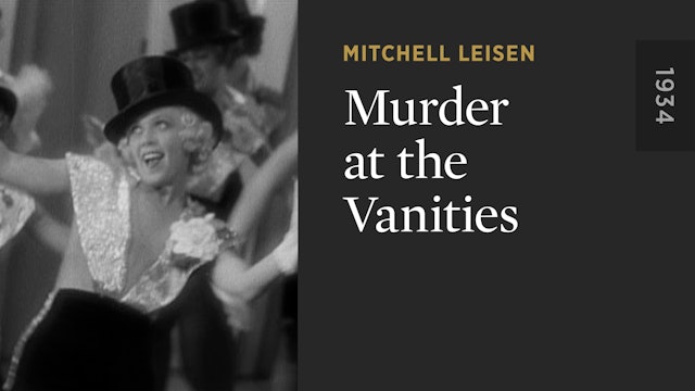 Murder at the Vanities
