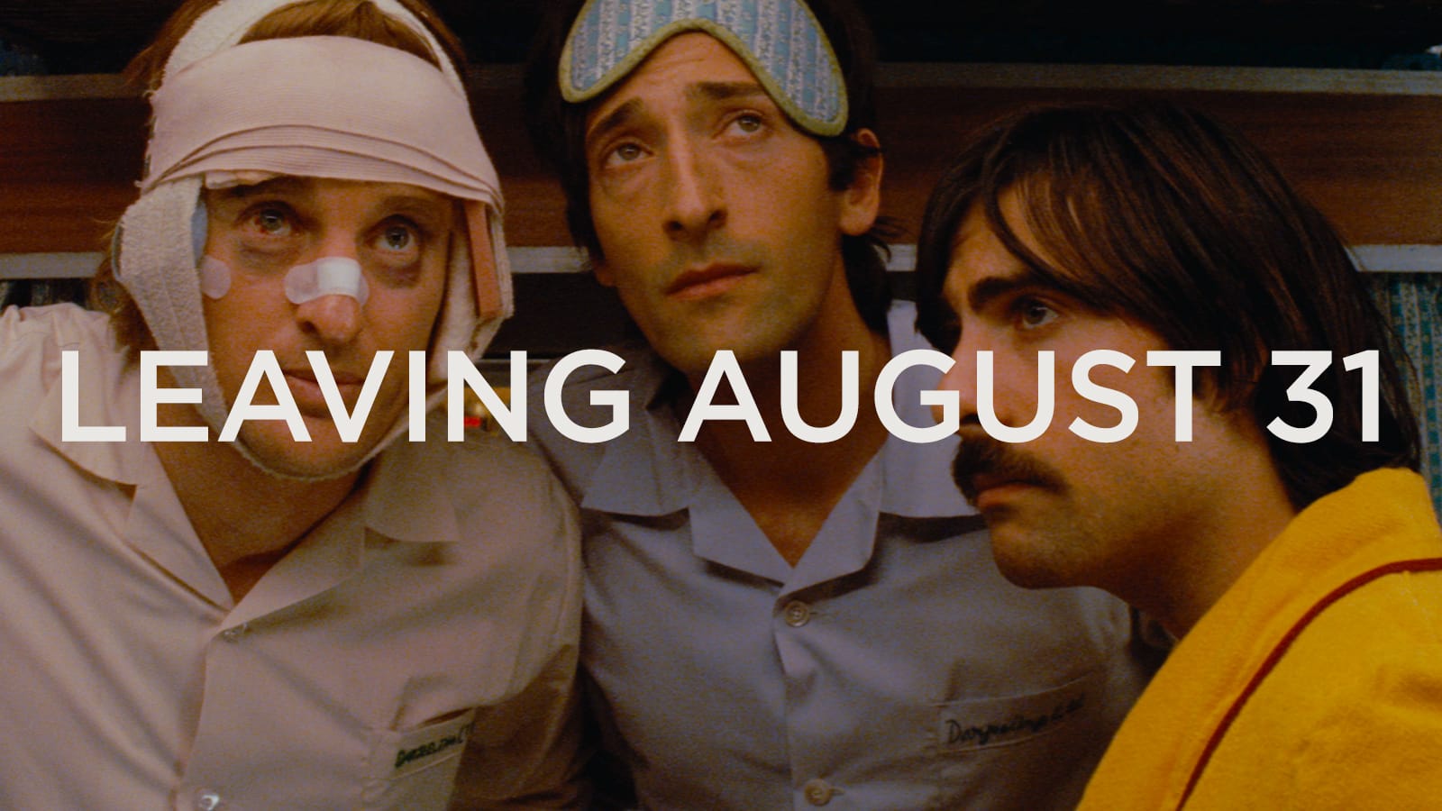 Leaving August 31