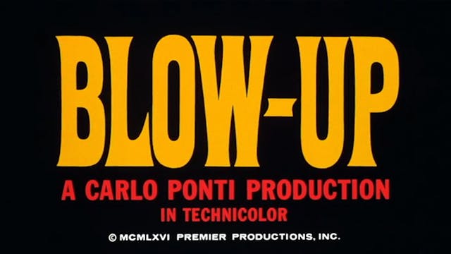 BLOW-UP Teaser