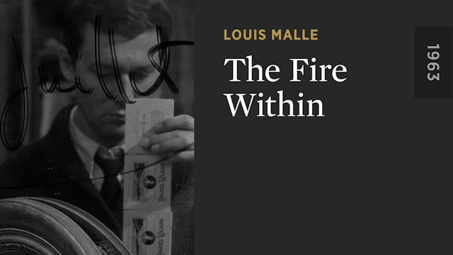 The Fire Within / Le feu follet (1963, Louis Malle) DVD NEW