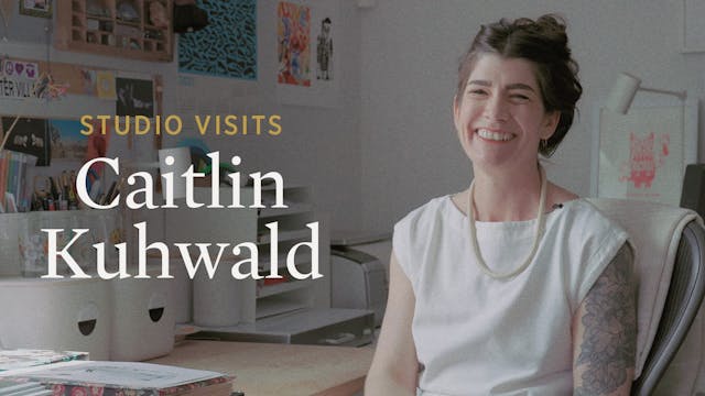 Caitlin Kuhwald Studio Visit