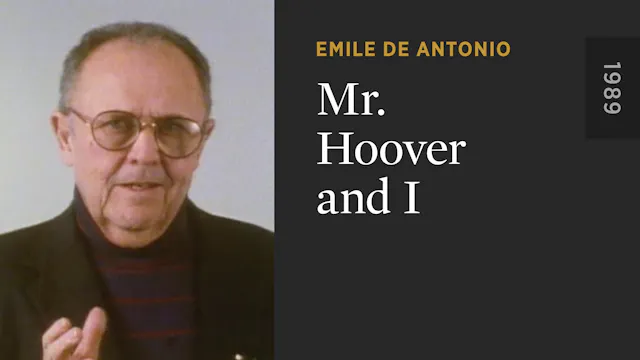 Mr. Hoover and I