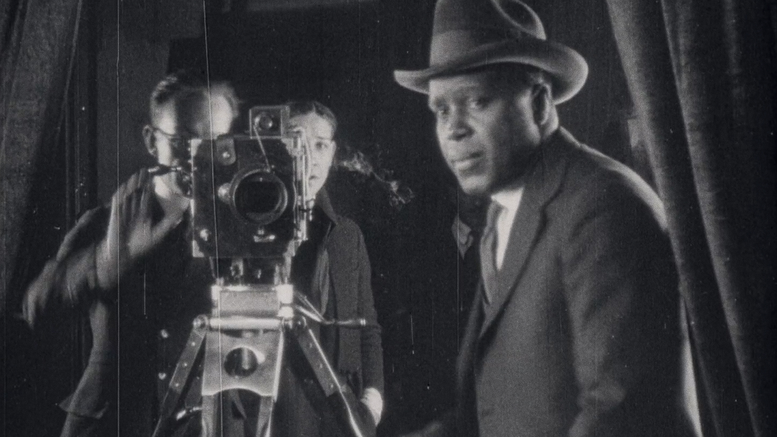 “Screen Snapshots” Footage of Oscar Micheaux