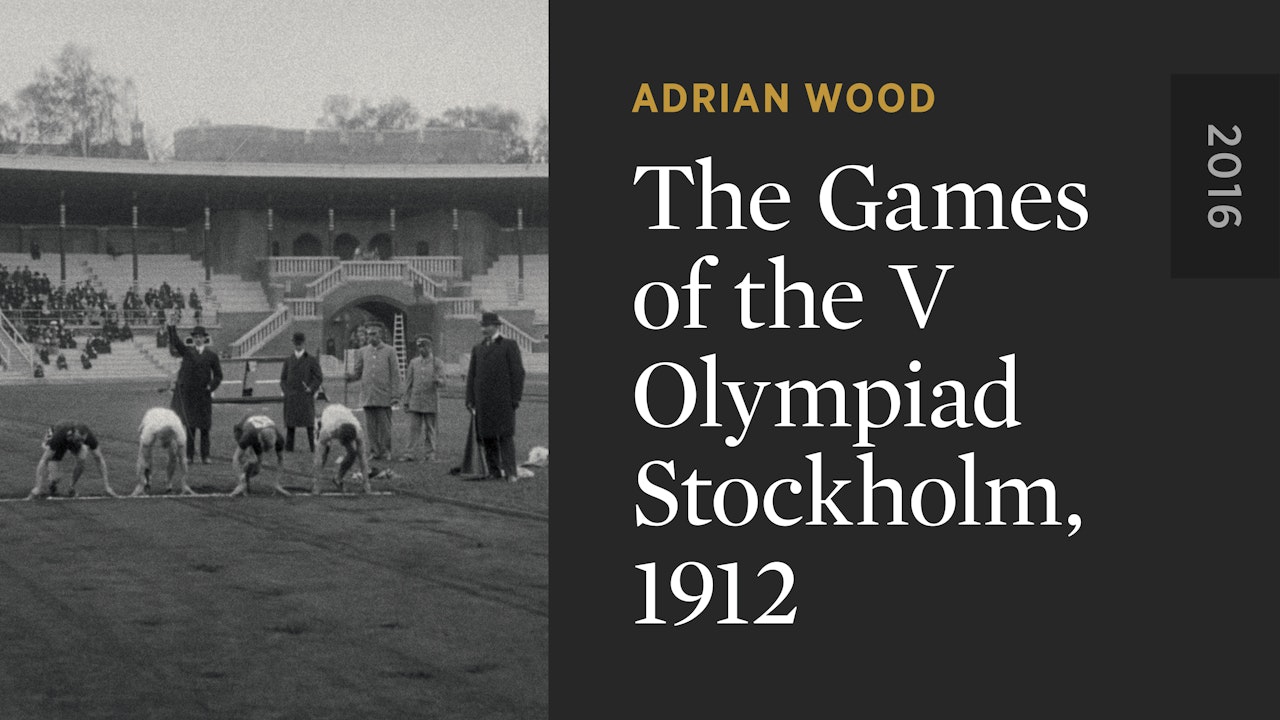 The Games of the V Olympiad Stockholm, 1912