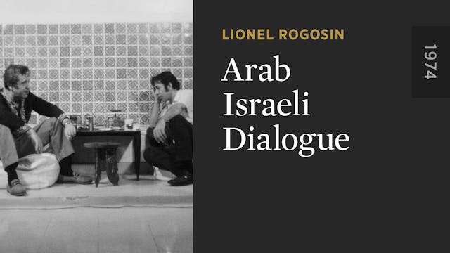 Arab Israeli Dialogue