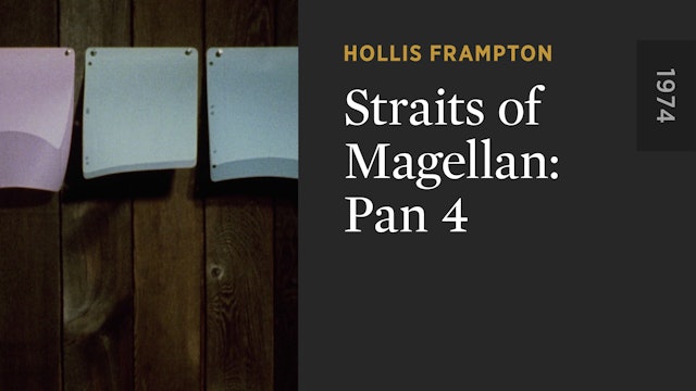 Straits of Magellan: Pan 4