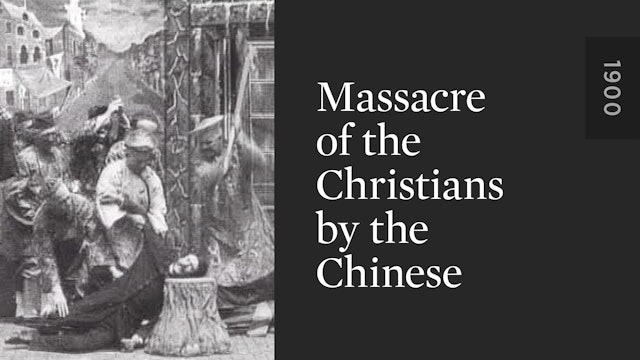 Massacre of the Christians by the Chinese