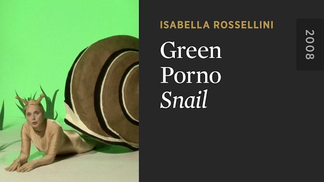 GREEN PORNO: Snail