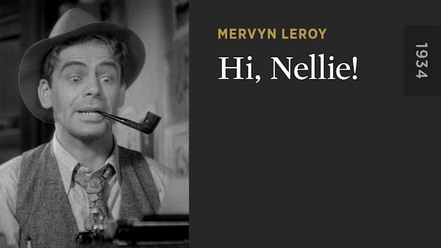 Hi, Nellie!