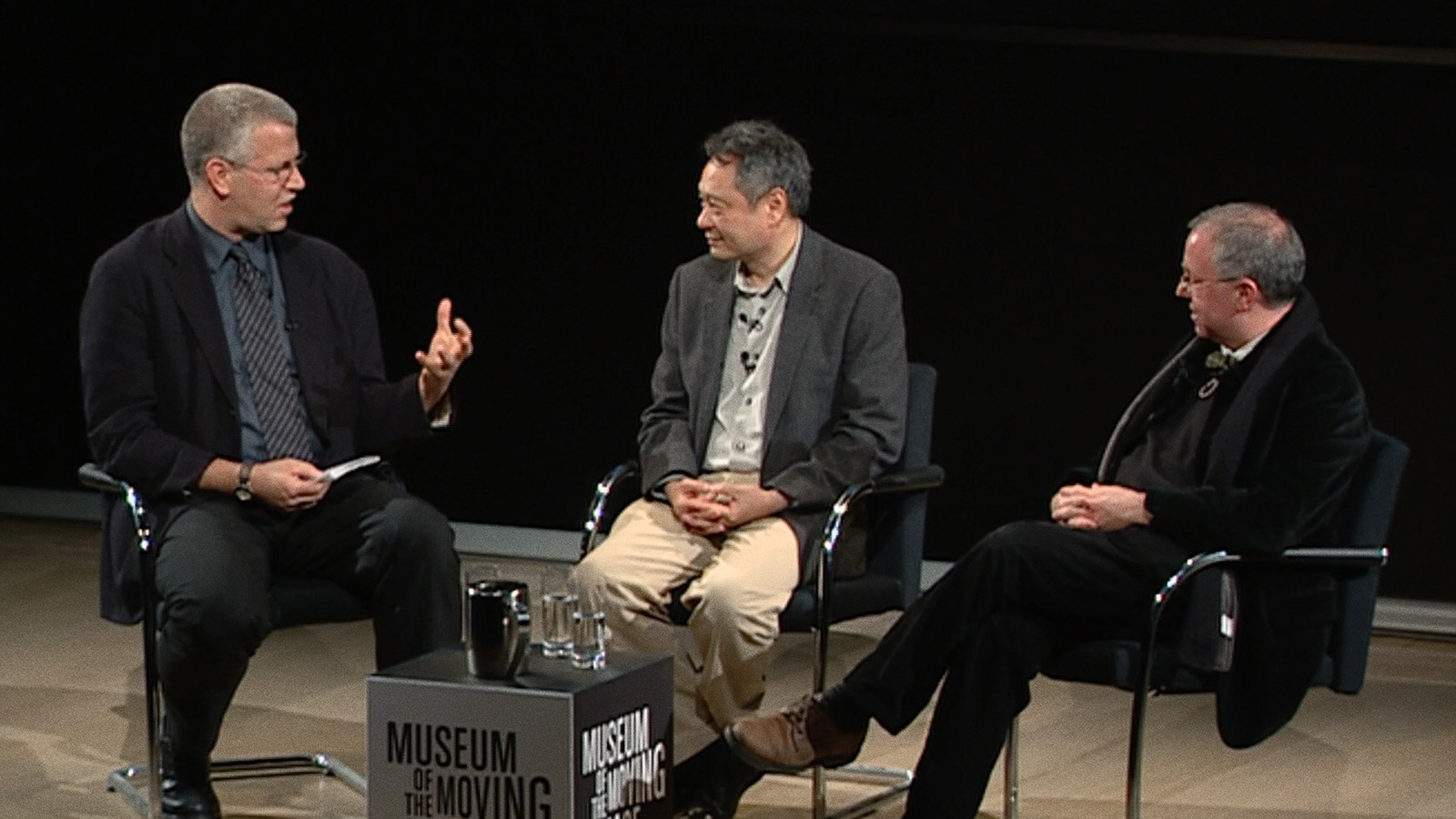 Ang Lee and James Schamus at MOMI