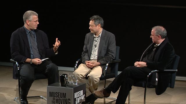 Ang Lee and James Schamus at MOMI