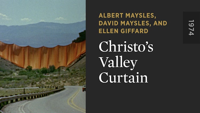 Christo’s Valley Curtain