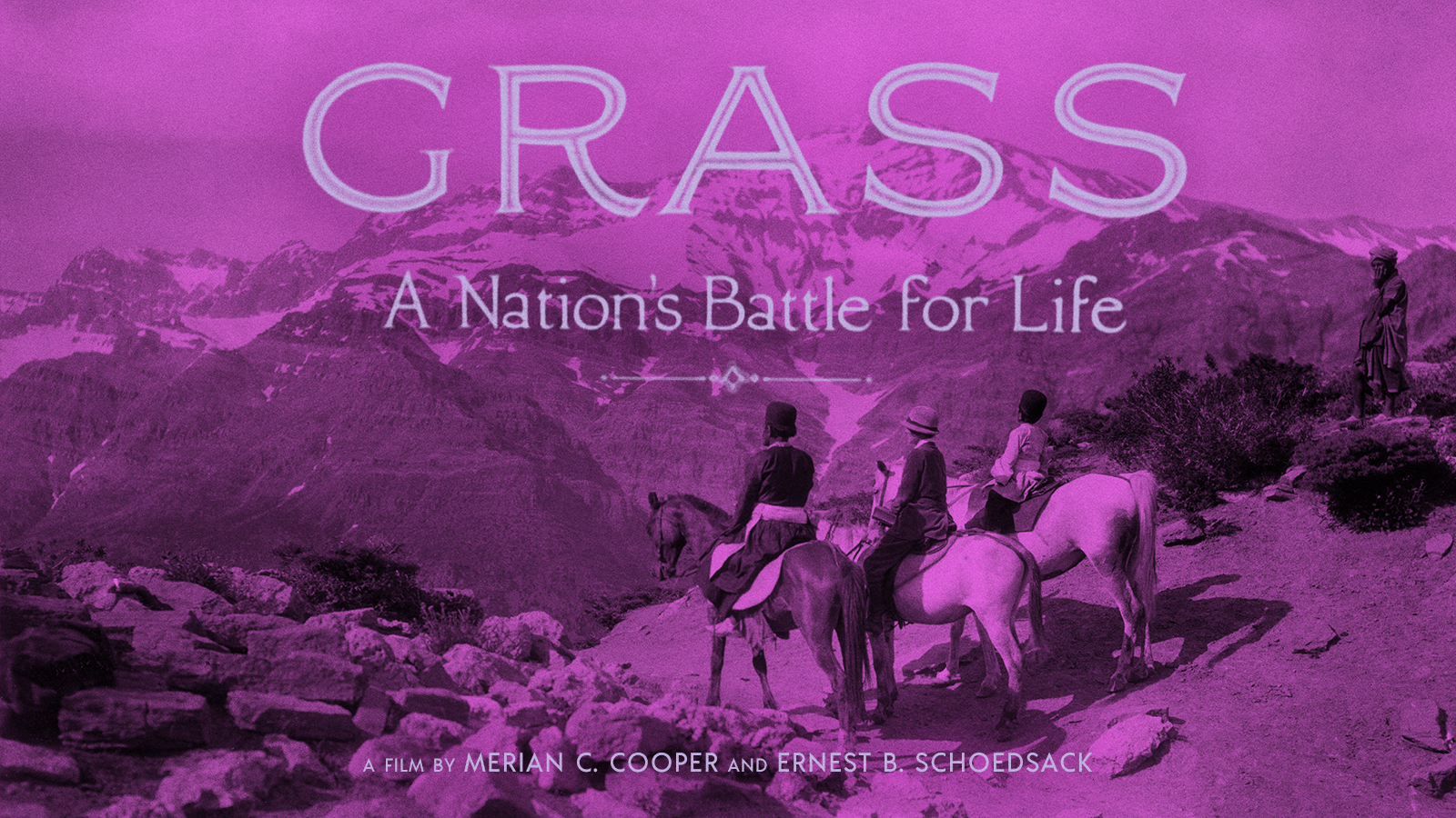 【中古DVD】Grass: Nation's Battle for Life (Silent) [DVD]／Merian C. Cooper/Ernest B. Schoedsack/Marguerite Harrison Grass: A Nation's Battle for Life - The Criterion Channel