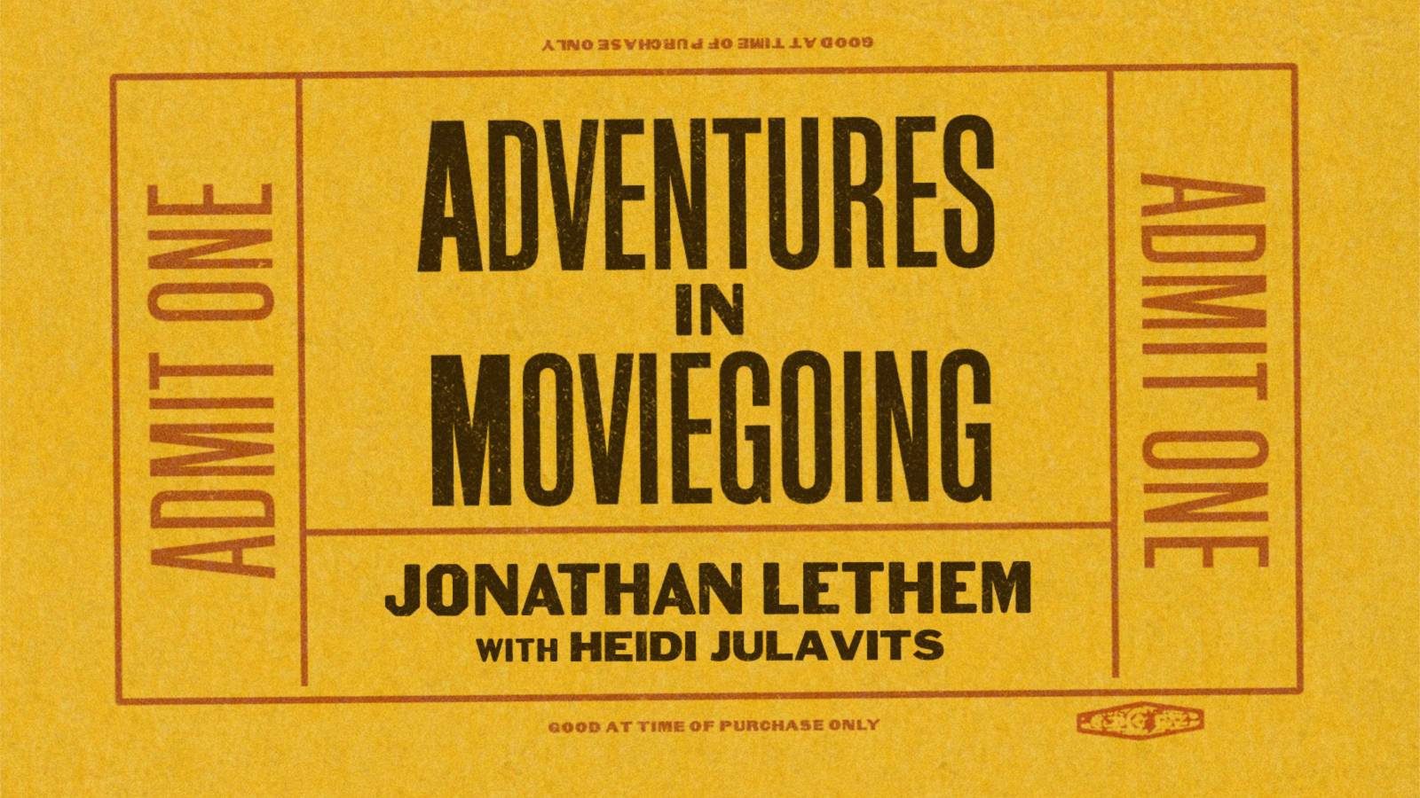 Jonathan Lethem in Conversation