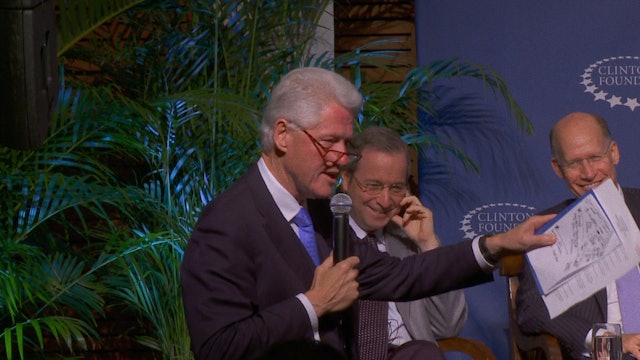 William J. Clinton Foundation Panel, 2011