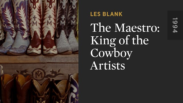 The Maestro: King of the Cowboy Artists