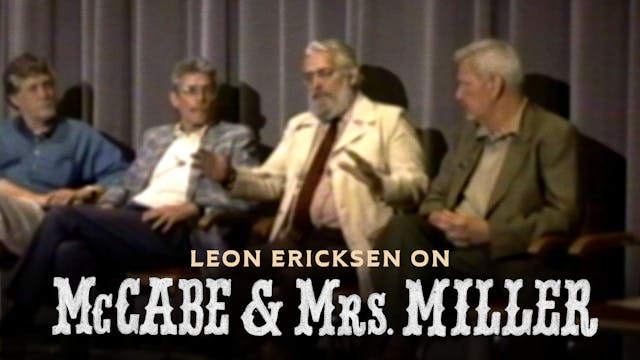 Leon Ericksen on MCCABE & MRS. MILLER