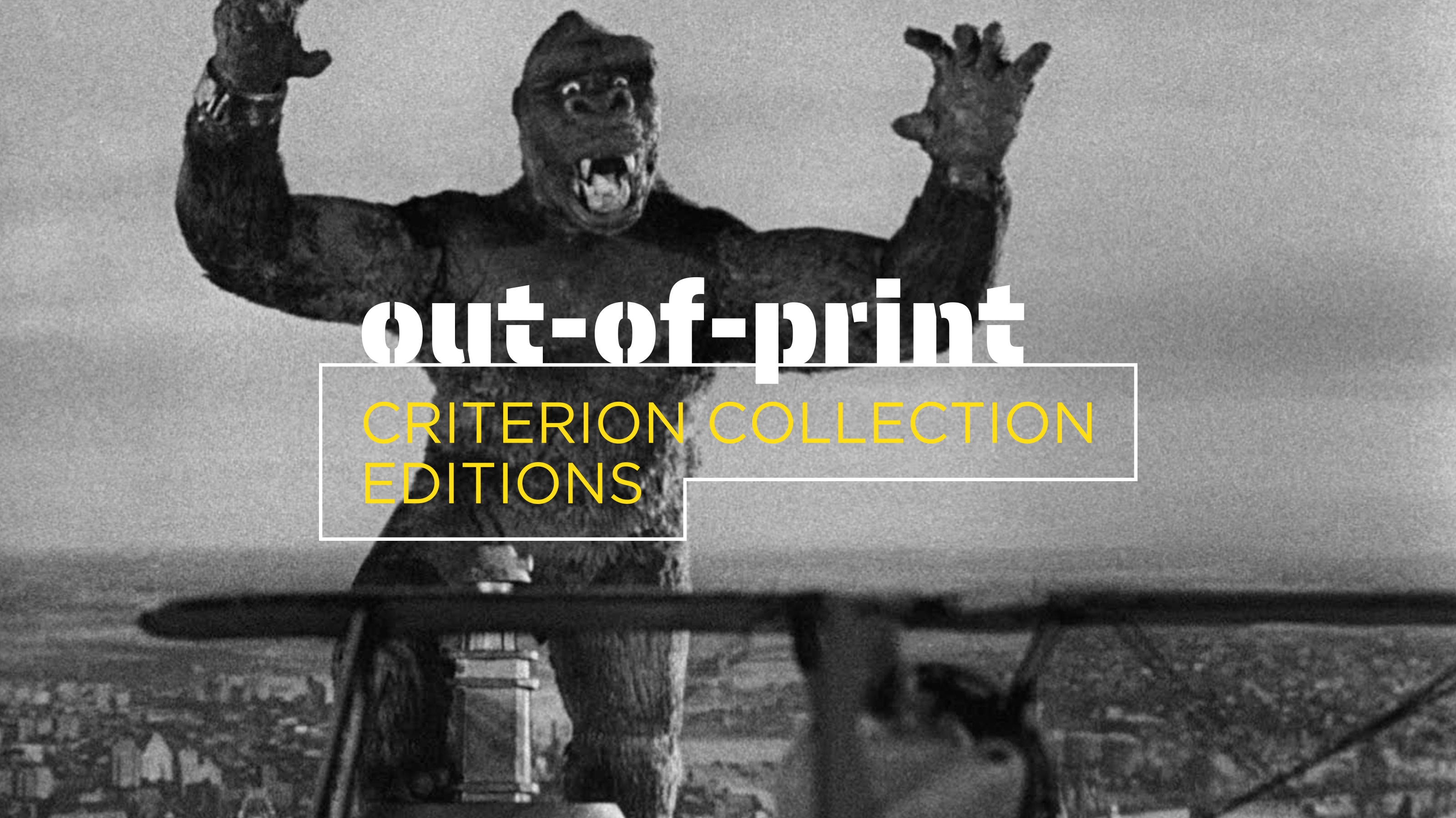 Out-of-Print Criterion Collection Editions Teaser