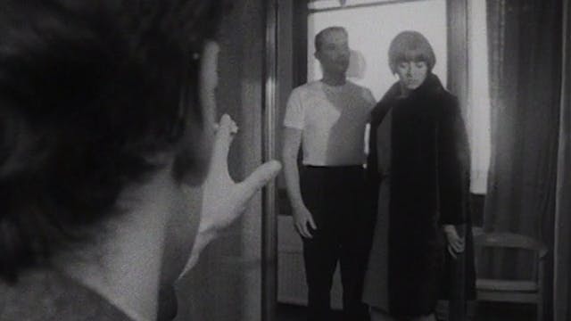 Jean-Luc Godard on the Set of MASCULI...