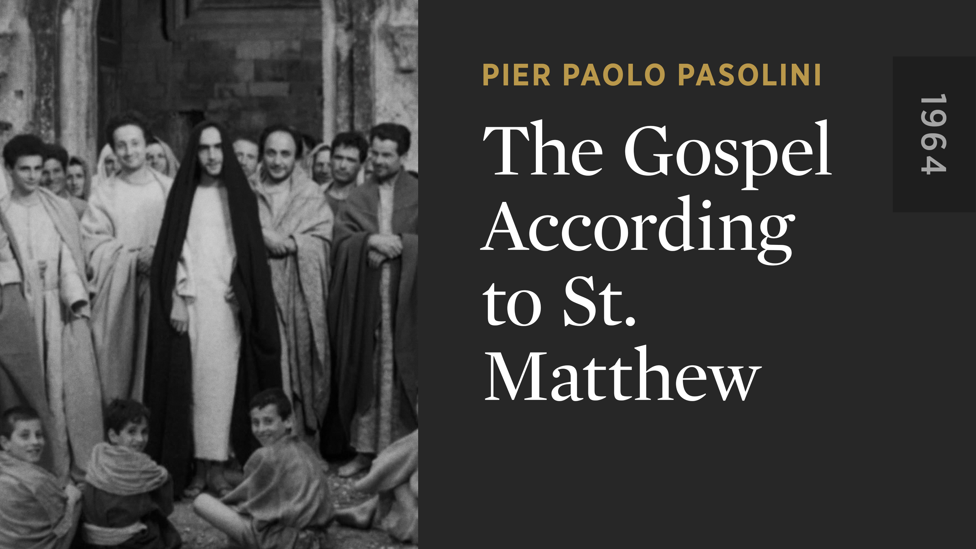 The Gospel According To St. Matthew - The Criterion Channel