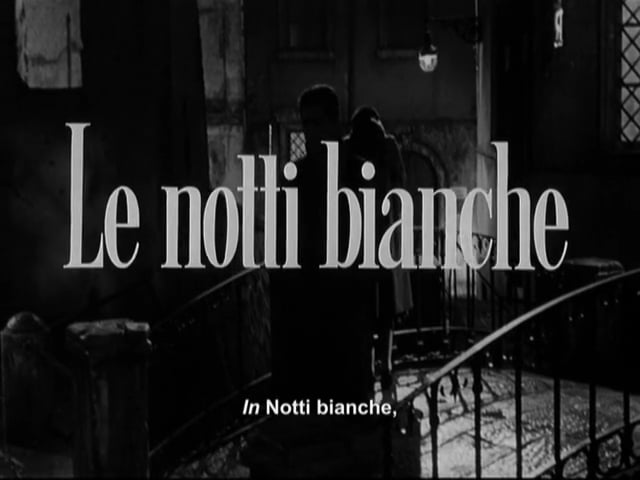Le notti bianche - Trailer - The Criterion Channel
