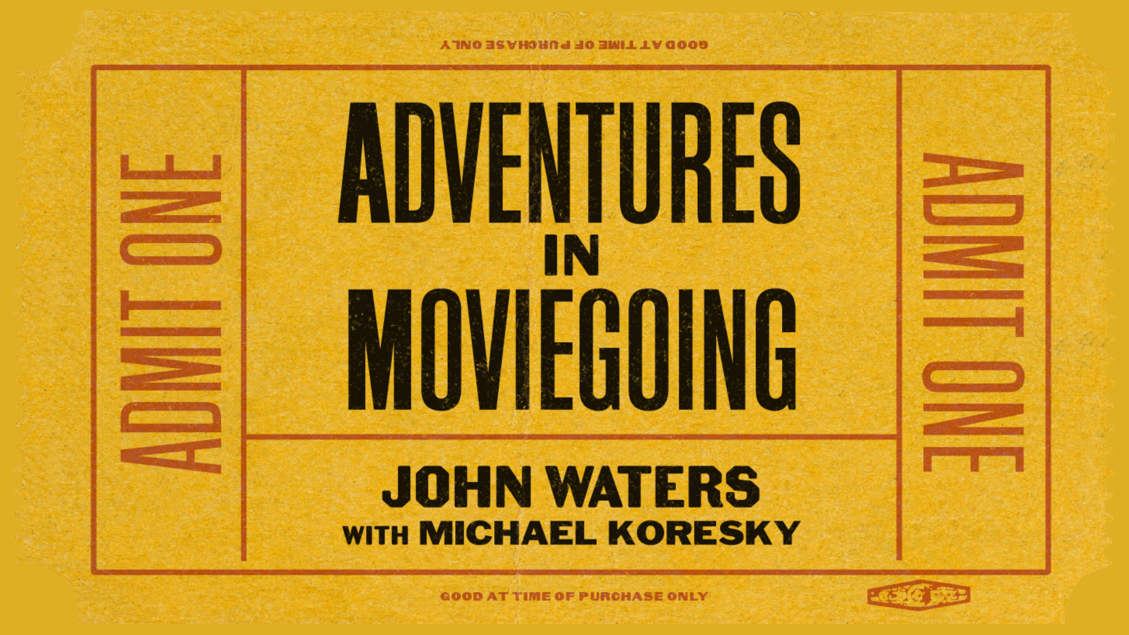 John Waters in Conversation