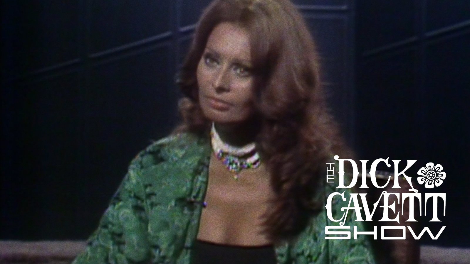 Sophia Loren and Marcello Mastroianni on “The Dick Cavett Show,” 1977