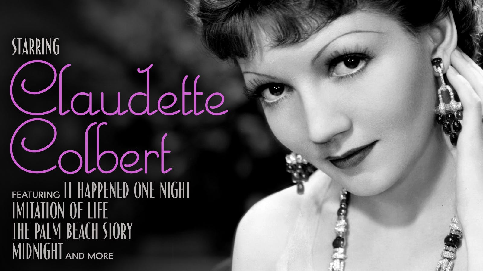 Starring Claudette Colbert