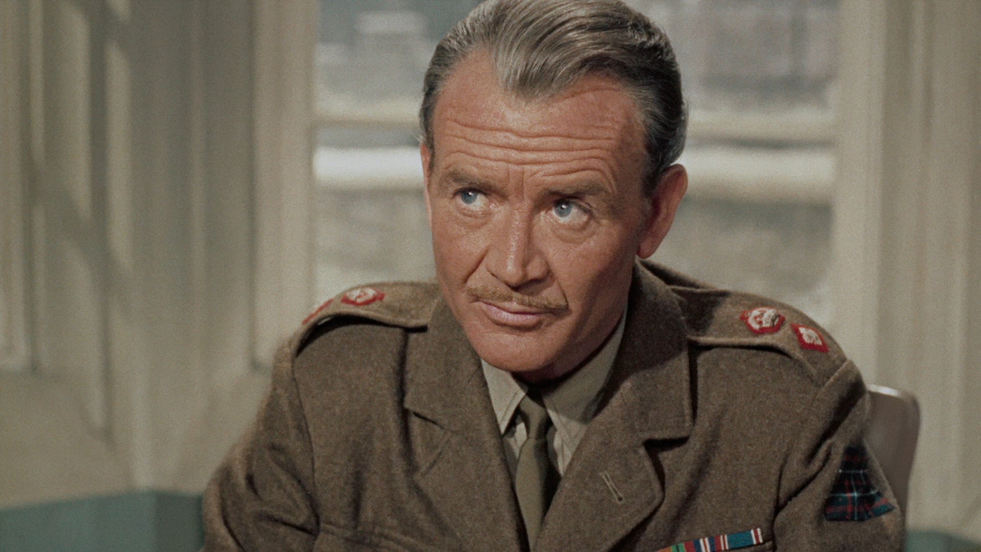 John Mills on TUNES OF GLORY