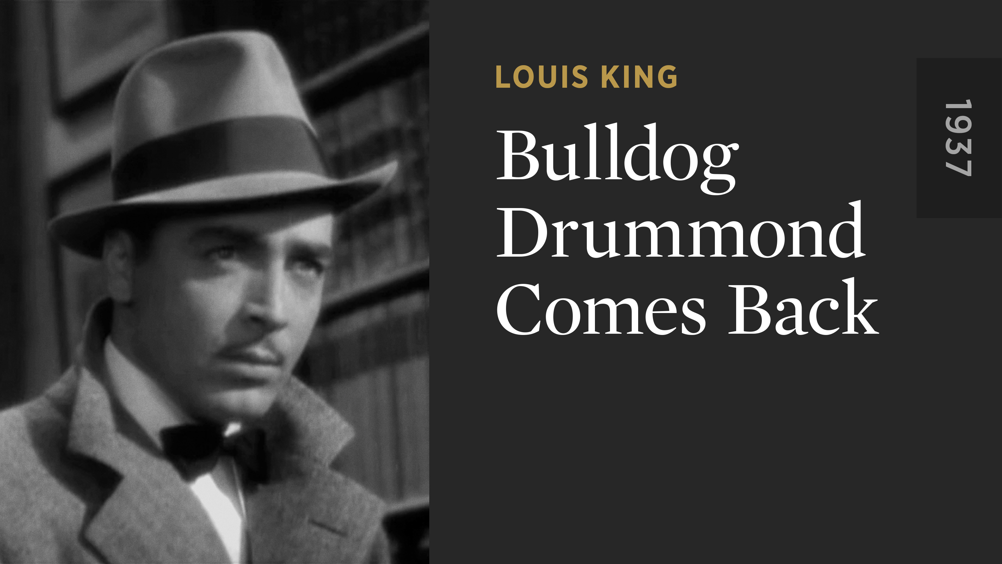 Bulldog Drummond Comes Back