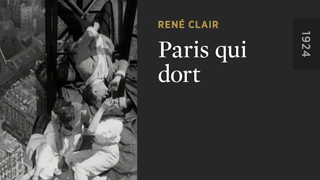 Paris qui dort