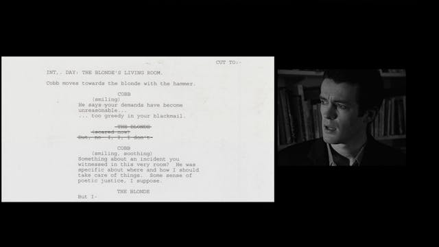 FOLLOWING Script to Film: Finale OTTI...