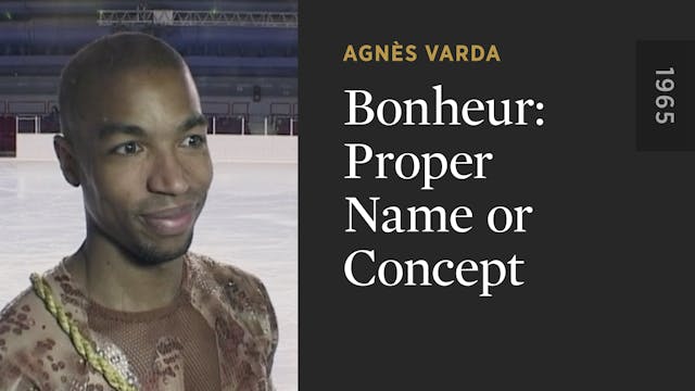 Bonheur: Proper Name or Concept OTTID...