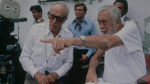 John Huston on UNDER THE VOLCANO at C...