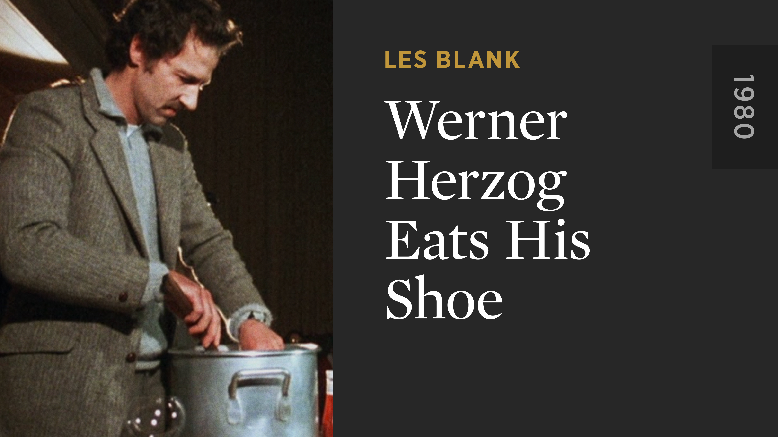Werner Herzog Eats His Shoe