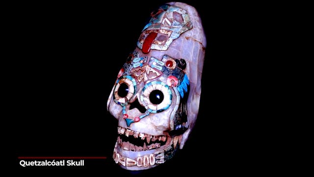 ”Quetzalcoatl Skull.”