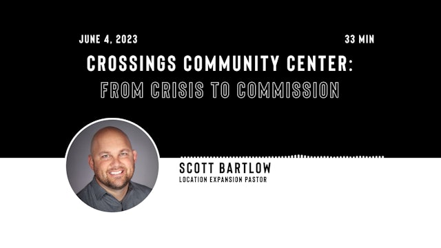 From Crisis to Commission: Answering Christ's Call to Go and Make Disciples