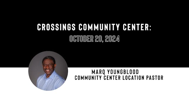 Community Center Sermon - October 20,...