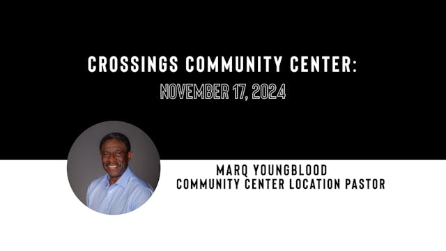 Community Center Sermon - November 17...